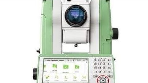 leica total station Ts10 | Create job | date import and export