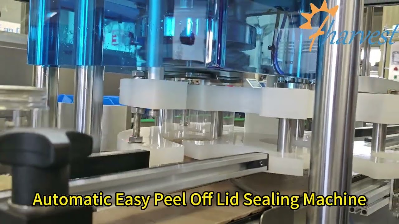 Automatic Easy Peel Off Lid Sealing Machine for Plastic Jar, Can Closing Machine Manufacturer