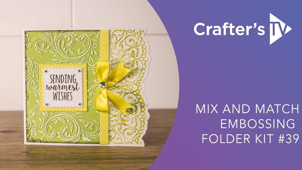 Monthly Craft Kit #39 Mix and Match Embossing Folders | Demo 2