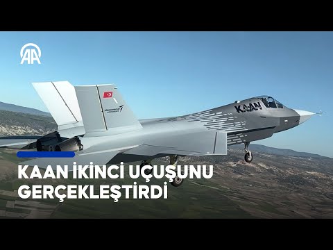 Millî muharip uçak KAAN, ikinci uçuşunu başarı ile tamamladı