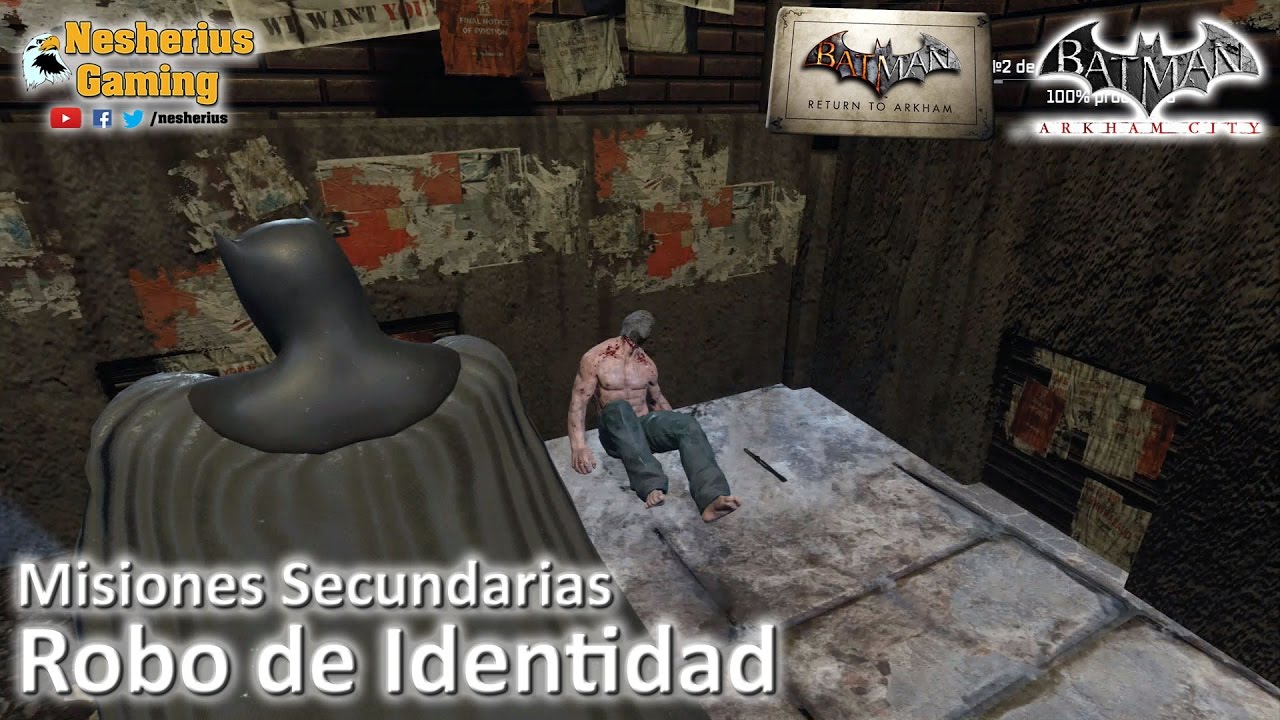 Robo De Identidades Batman Arkham City