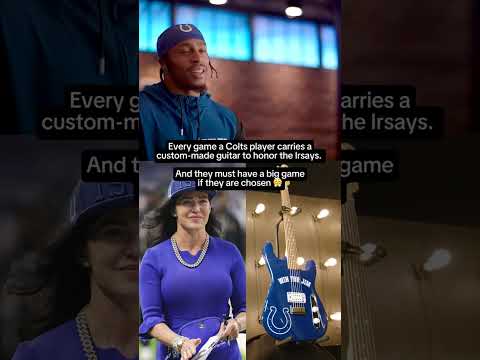 How the Colts honor late owner Jim Irsay 🎸💪