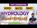 Civil engineering wcd bmc pmc midc  hydrology masterclass  by shyam sir civilje pmc wcd bmc