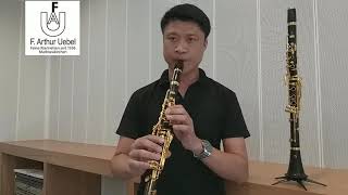 Uebel Clarinet. Superior 24k Gold.