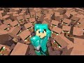 I TRAPPED 100 VILLAGERS IN MINECRAFT