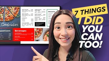 I Made a Restaurant Pizza Menu Board in Canva… Here’s How You Can Too