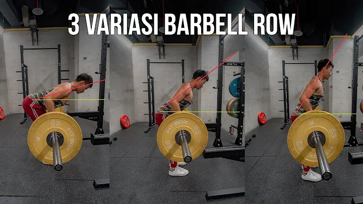 3 Cara melakukan BARBELL ROW yang PERLU KAMU ketahui