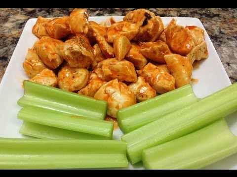 Healthy Buffalo Chicken Recipes - HASfit Healthy Dinner Recipe - Healthy Chicken Recipes