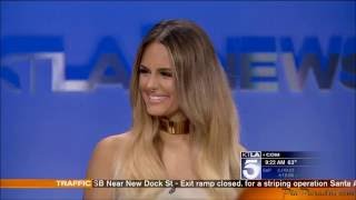 Pia Toscano - Interview On KTLA 5 News - 9/15/16