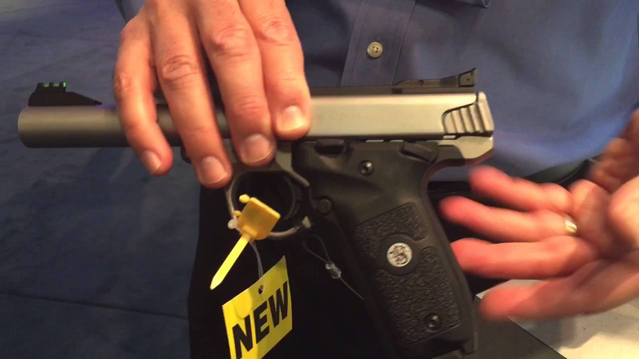 Shot Show 2016 - Smith and Wesson New Victory Pistol diya tailors