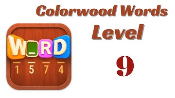 Colorwood Words Level 9 Answers | Colorwood Words - Cryptogram