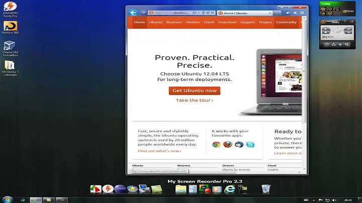 How to install Ubuntu 12.04 on windows 7