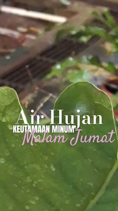 Ust. Adi Hidayat : Minum Air Hujan di Malam Jumat #ngajionline #adihidayat #keutamaanairhujan #fyp