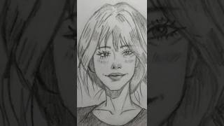 A beautiful clean girl sketch 💗 #shorts ,#trending ,#explore