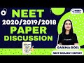 NEET Toppers: NEET Previous Year Paper Discussion | 2020/2019/2018 | Maha Marathon Garima Goel