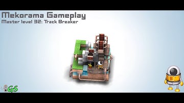 Mekorama Master | Level 32 | Track Breaker | Puzzle Game | Gameplay Walkthrough