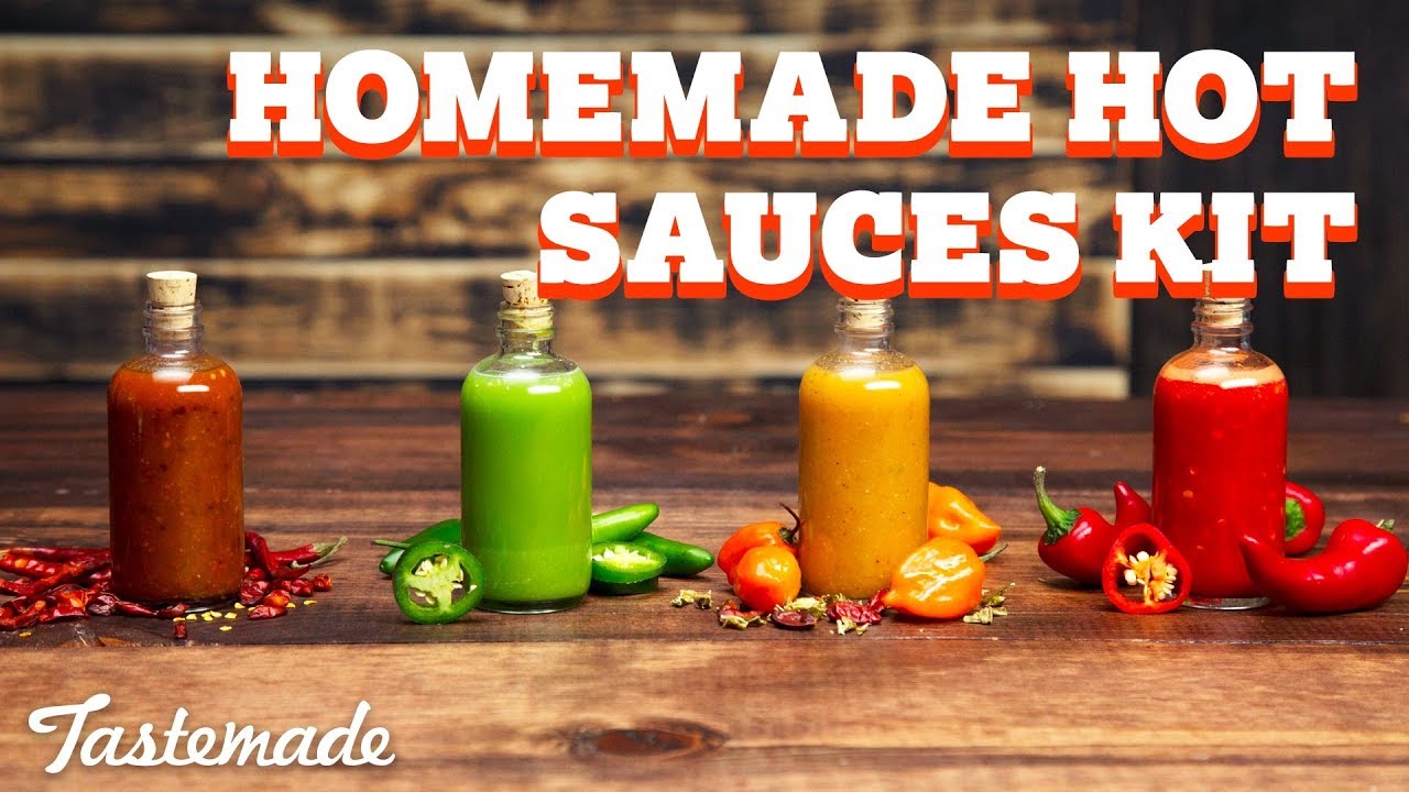 Homemade Hot Sauces Kit I Shop Tastemade