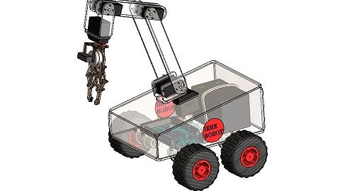 IEEE Robot _ Robotic Arm Animation _ SolidWorks