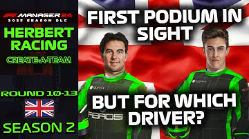WHICH DRIVER CAN DELIVER THE 1ST PODIUM | Season 2 | F1 Manager 24 | CREATE A TEAM | 2025 SEASON DLC
