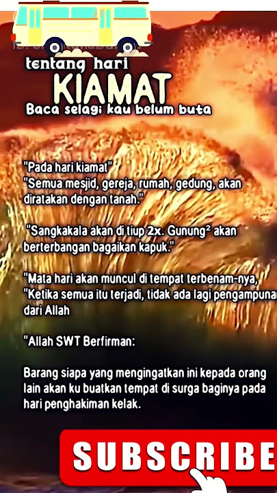 Tentang Hari Kiamat Baca Selagi Kamu Belum Buta#pecintasholawat #quotes