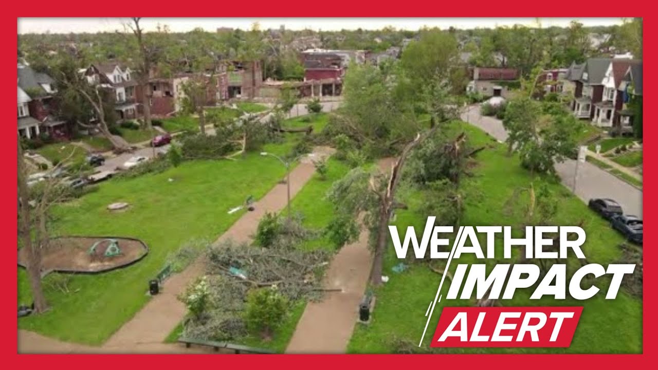 St. Louis tornado: Cleanup and recovery continues - YouTube