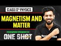 Magnetism And Matter Class 12 One Shot | NCERT Revision | Physics Chapter 5 | VIJETA 2026 🔥