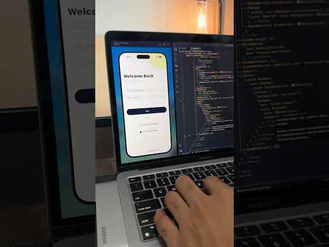 Flutter Login Page UI in Just 15 sec 🔥