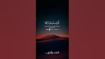تلاوة طيبة للقارئ يسلم بن سعيد بن وبر الحضرمي