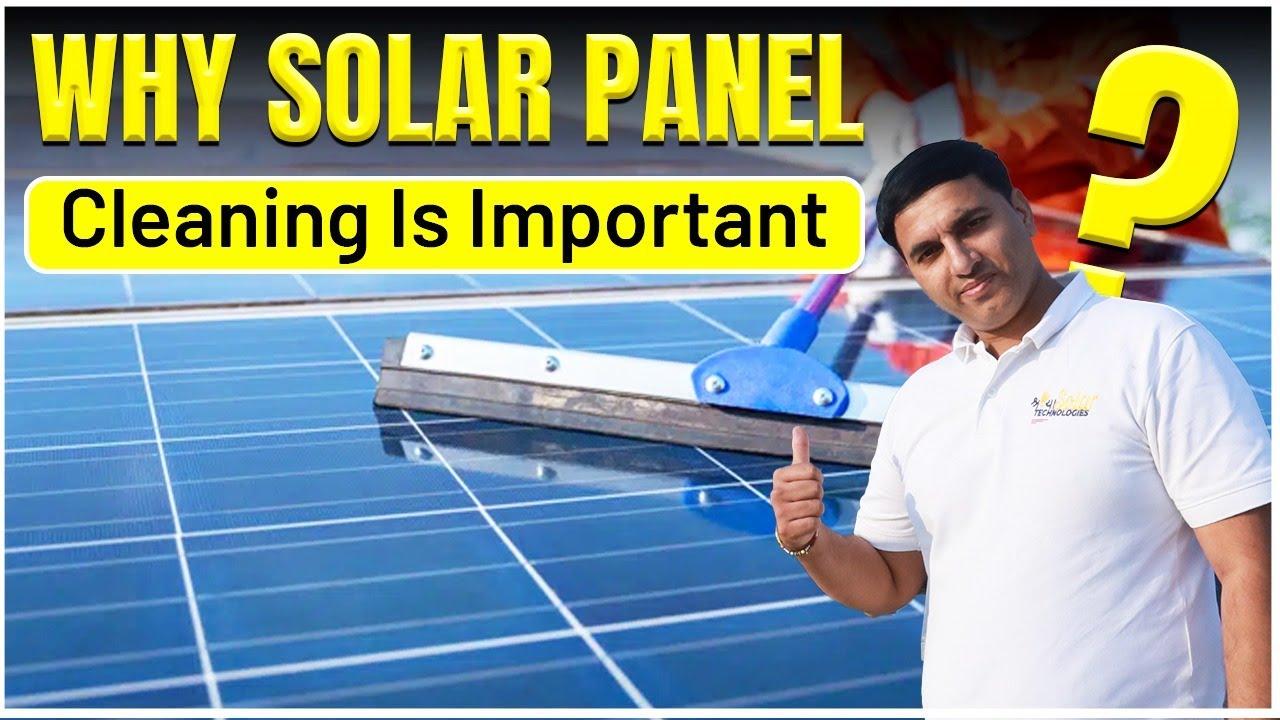 Why Solar Panel Cleaning Is Important | Sharvya Solar