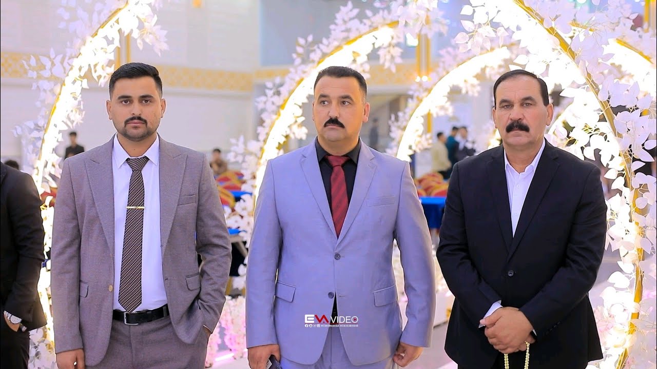 الفنان تحسين خدر حفلة زفاف سلام و اماني في قاعة هانوفر شنكال جزء 1