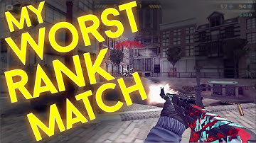 Critical Ops Ranked Game! #8 My Worst Rank Match Ever!