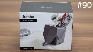 水切りをする象が便利だゾウ。Peleg Design JUMBO Cutlery Drainer