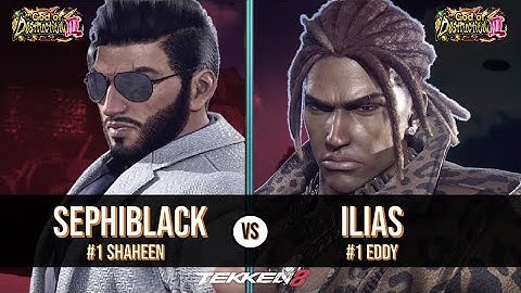 Tekken 8 | SEPHIBLACK (#1 Ranked Shaheen) vs ILIAS (#1 Ranked Eddy) High Level Gameplay