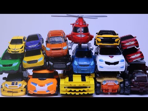Tobot Robot Stop motion Giga 7 vs Bumblebee Lego Transformers Adventure, Athlon Mainan Car Toys