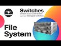 File System - COMMANDO Soldier 2000 / 3000 Series L2+ / L3 Managed Switches