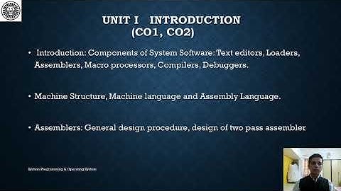 HVG TE COMP SPOS Unit 1 Video 1