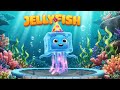 J for Jellyfish | The Jumping Jellyfish Party | Underwater ABCs