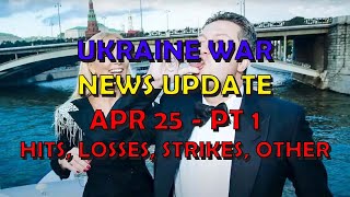 Ukraine War Update NEWS (20240425a): Pt 1 - Overnight & Other News, FPV Drone Analysis