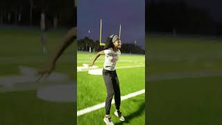 Chaiel Johnson bringing in 2019 with 100 yard jumps length of football field