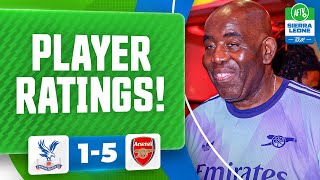 Robbie's Player Ratings! | Crystal Palace 1-5 Arsenal | AFTV ...