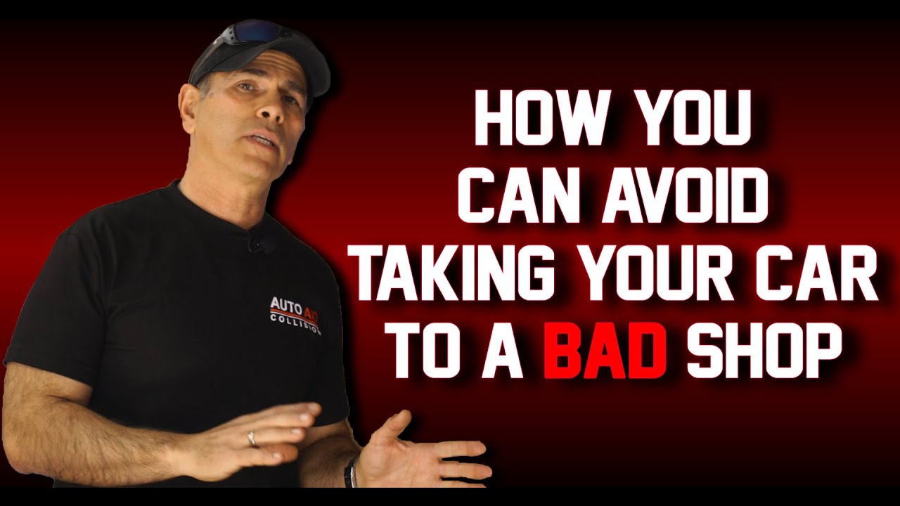 How to avoid taking your car into a BAD body shop YouTube