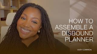 How to put together your discbound planner from scratch