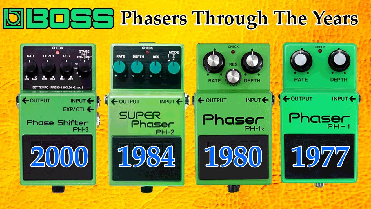 Boss PH-3 Phase Shifter | Reverb Demo Video - YouTube