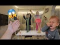Eylül ve Poyraz Tufan Bebeğin Seçtiği Renklerle Slime Yaptı | fun kids video