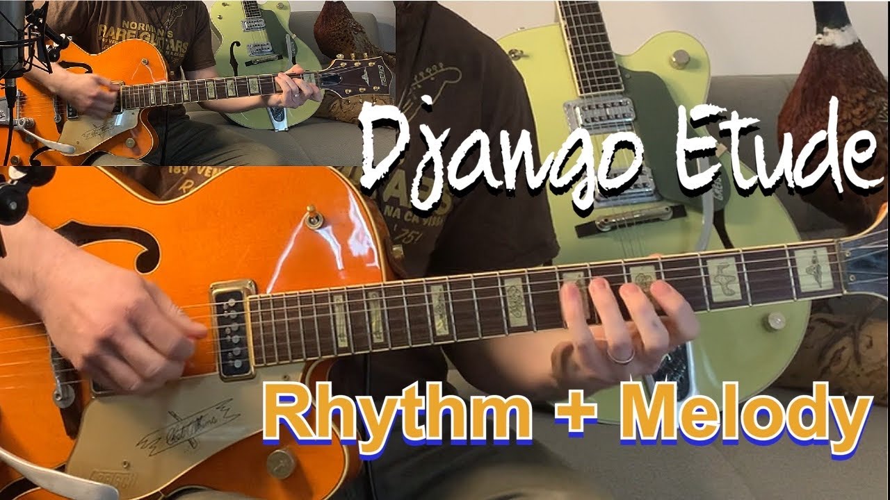 Django Reinhardt Style Blues - Etude/Lesson - Rhythm and Melody in the style of Django Reinhardt