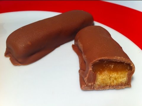 HOW TO MAKE TWIX BARS