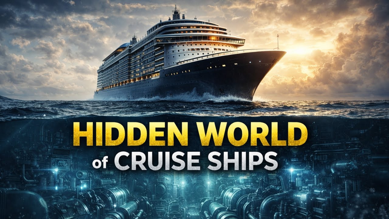 Hidden Scale Inside a Floating City at Sea | The Hidden World of Cruise Ships ...