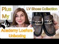 Louis Vuitton LV Academy Loafers Unboxing Plus Entire LV shoes and boots collection | OxanaLV