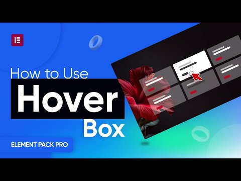 How to Use Hover Box Widget by Element Pack in Elementor