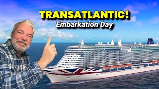 Embarkation Day - Going Transatlantic On Po Arvia To The Caribbean